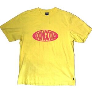Noongoons T Shirt Yellow Large Circle Graphic Noongoons LA